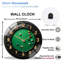 Horloge murale en verre 12 po