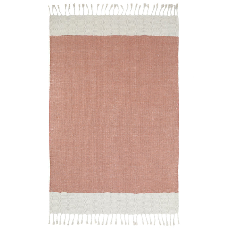 Kimberling Solid Colour Hand Woven 100cm X 150cm Area Rug