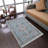 Beier MACHINE MADE POLYESTER AREA RUGS  - Multicolor, Oriental Design, Area Rugs for Living Room, Bed Room-1029379655