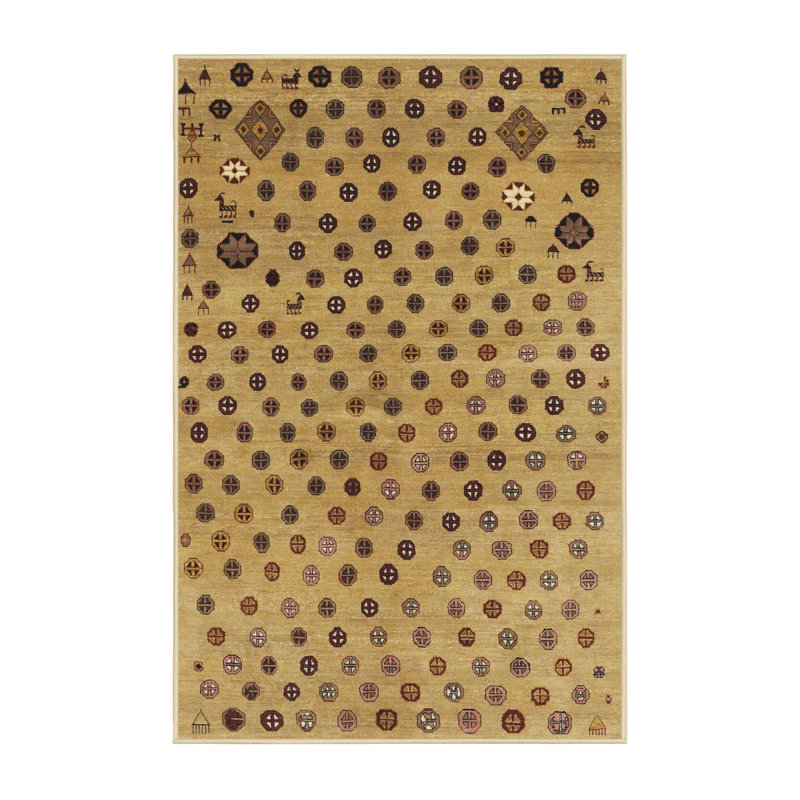 Abstract Indoor Rug, Runner 2' x 5'