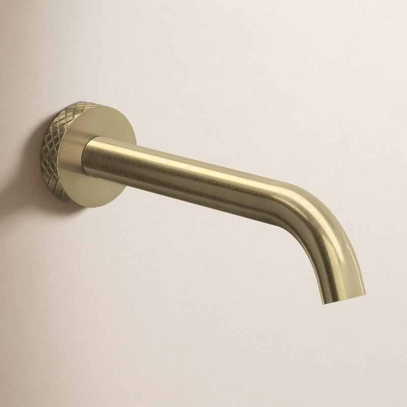 Tenerife™ Wall Mount Tub Spout, Antique Gold