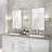 Crewe - 1-Light Wall Sconce - Polished Nickel Finish - Clear outer with Frosted inner Glass Shade