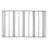 Stripe Grey And White Performance Flatweave Washable Indoor / Outdoor Rug-1350679008