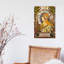 Zodiac (1896) by Alphonse Mucha - Floater Frame Painting on Canvas-294750607-294750604