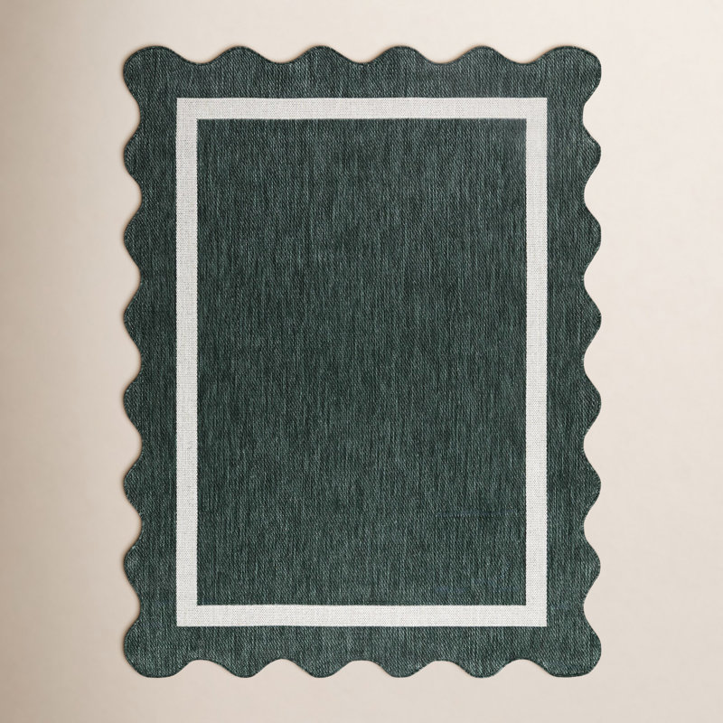 Skiles Machine Woven Rug, Rectangle 2'3.6" x 3'9.3"