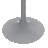 Heatherton Round Metal Base Dining Table-1753726252