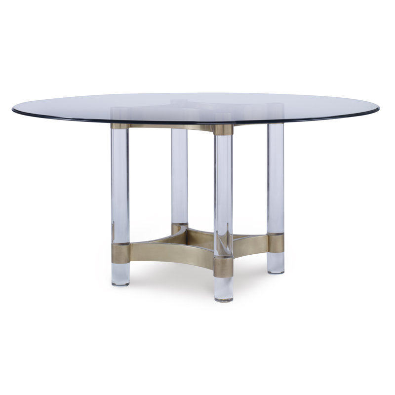 Table Base, Antique Brass