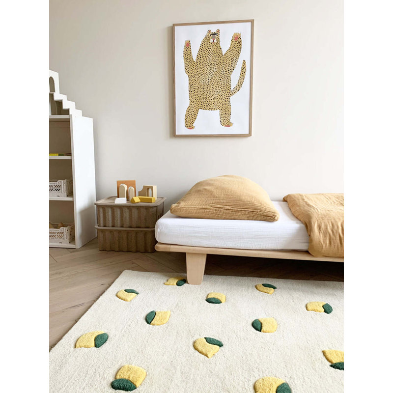 Rug Lemons, Rectangle 3'11.24" x 5'10.87"