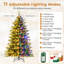 Arbre de Noël artificiel éclairé - support inclus-916484504