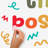 Think Positive Multicolor Wall Quote Decals