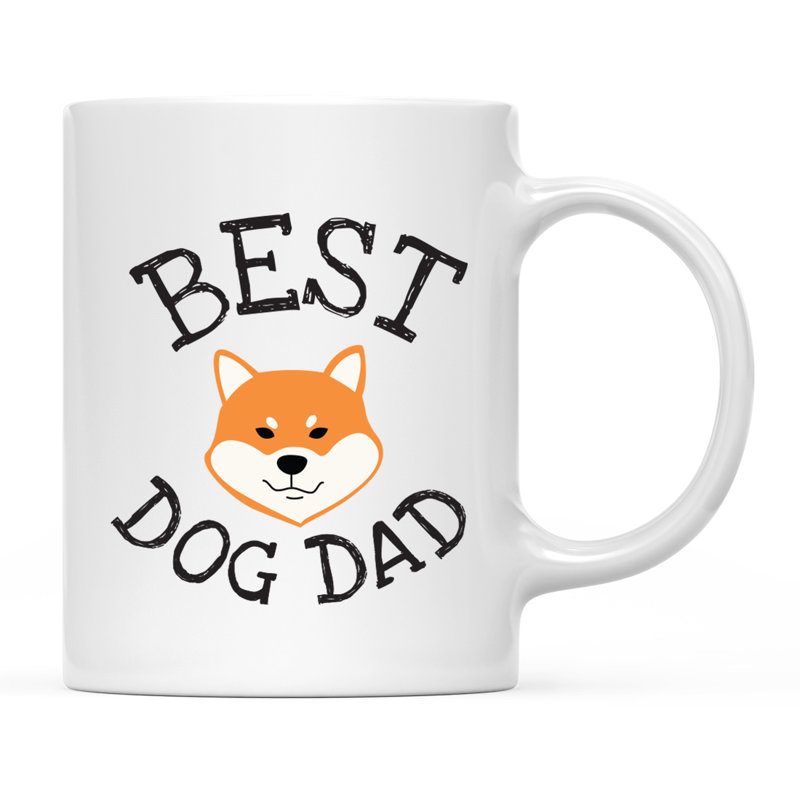Tasse à café Best Dog Dad, Shiba Inu
