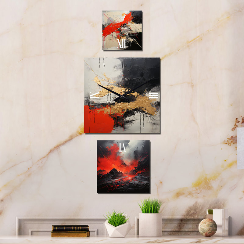 Horloge murale Makalee