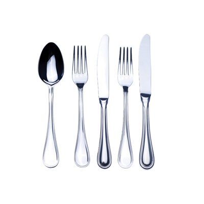Ensemble de couverts Boheme avec couteaux H / H - 36 pièces - Acier inoxydable
