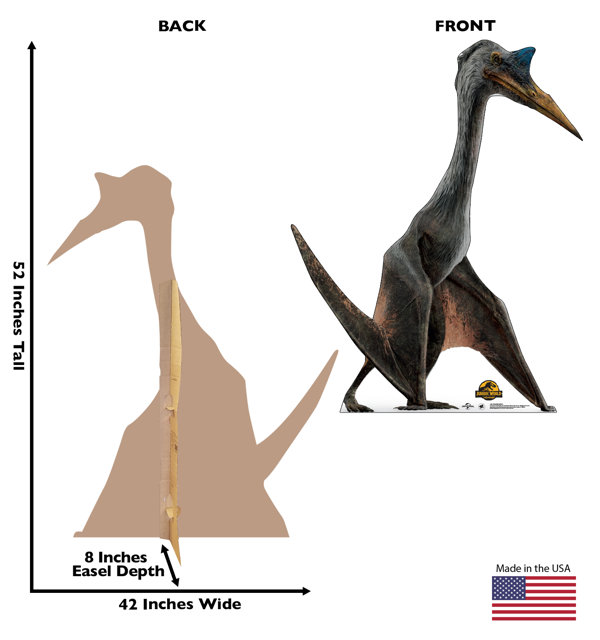 Jurassic World Dominion Cardboard T-rex Cutout