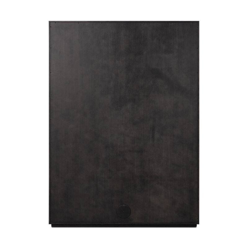 Leo Accent Cabinet, Smoked Black Oak
