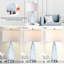 Lampe de table USB en métal Eilleen