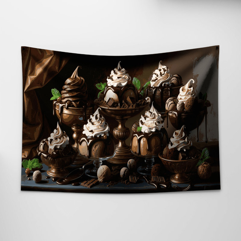 Tapisserie murale Desserts, 51 po x 60 po
