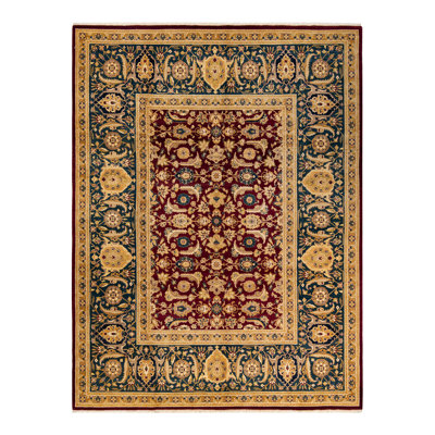 Keenan One-of-a-Kind 8' 2" X 10' 9" 2000s Wool Area Rug in Red