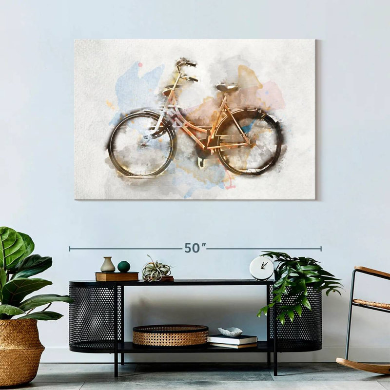 Mehar Vintage Style Bike, 32" H x 48" W
