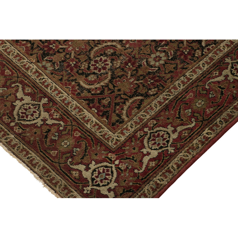 Antique One-of-a-Kind 4'3X6'5 Hand Knotted Area Rug