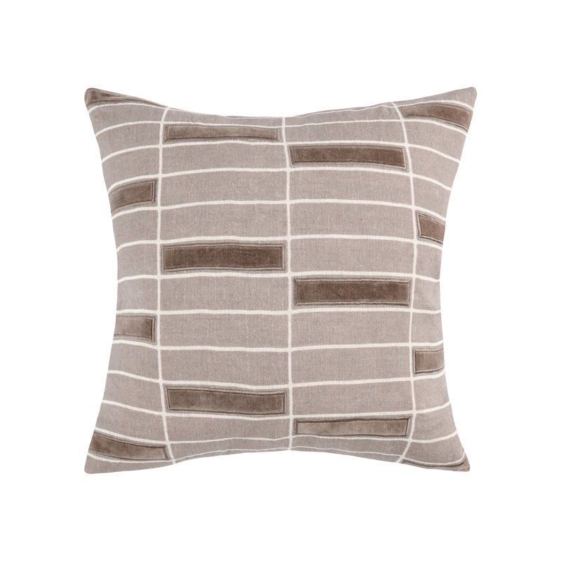 Breccia Linen Square Pillow Cover & Insert