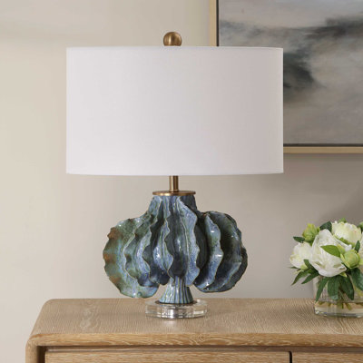 Lampe de table Uttermost Ruffle Up