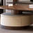 Minimalist walnut grain coffee table living room