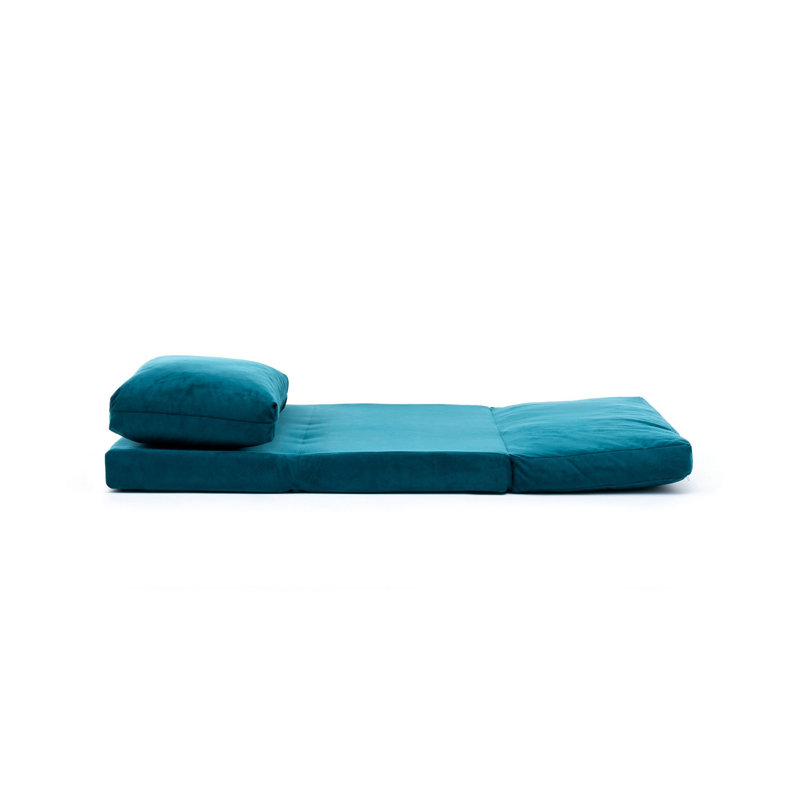 Brayden Studio Caldanagh Reclining Floor Game Chair, Green