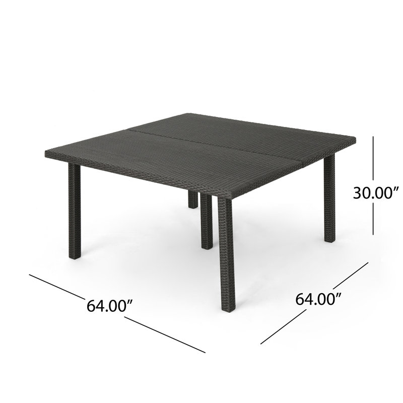 Table de salle à manger FIONA, Gris