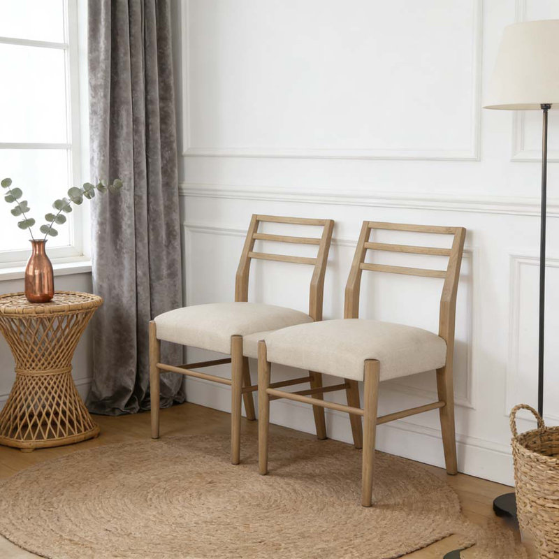 Chaise de salle à manger, Beige