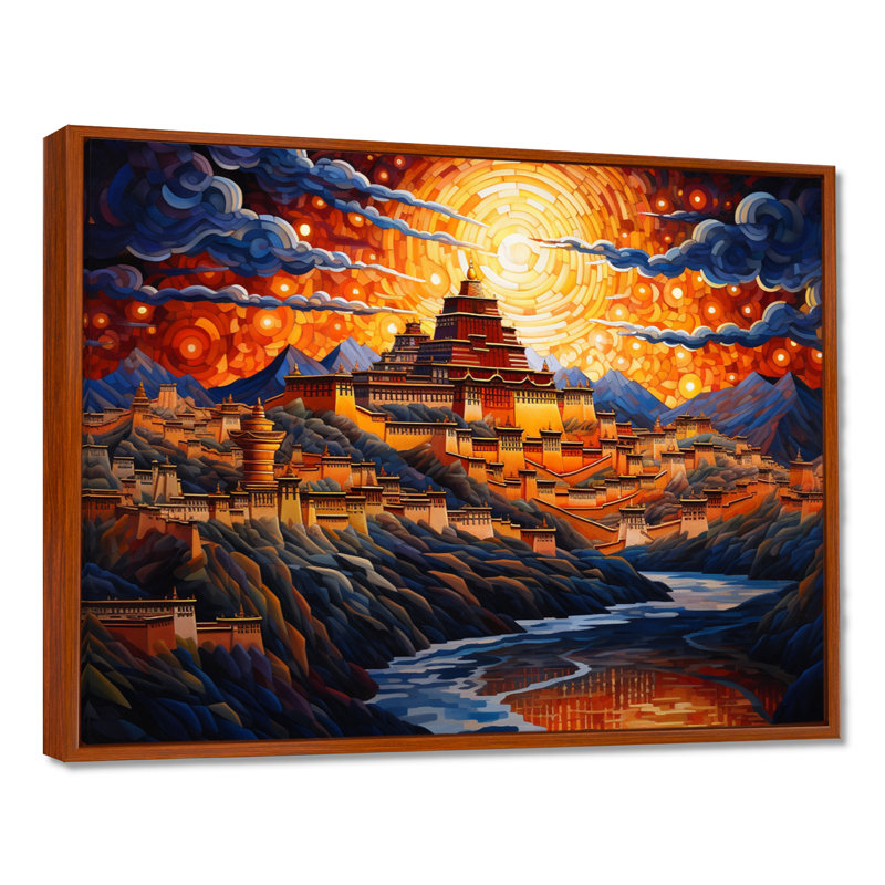 Décoration murale Glorious Empire, Cadre flottant noir, H 12 po x l 20 po