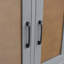 Chariot d'îlot de cuisine portable pliable avec roues verrouillables, armoire de rangement et porte-serviettes-1250224975