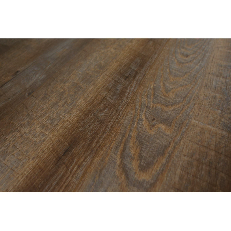 Élément membre - planche de vinyle de luxe en chêne de 7 po x 48 po x 5 mm