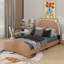 Lit plateforme tapissier simple avec tête de lit en forme d'ours-236636918