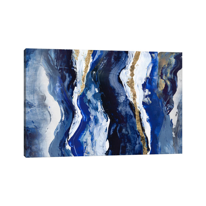 Effectus II, Blue, 8" H x 12" W