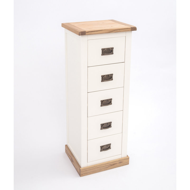 Abrahamson 45 cm W Chest of 5 Drawers