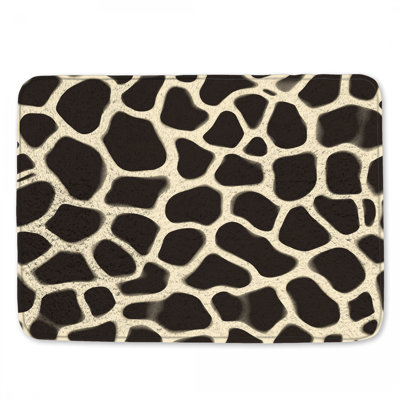 Tapis de bain girafe