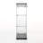 Two Door Glass Cabinet Glass Display Cabinet With 3-1252359756