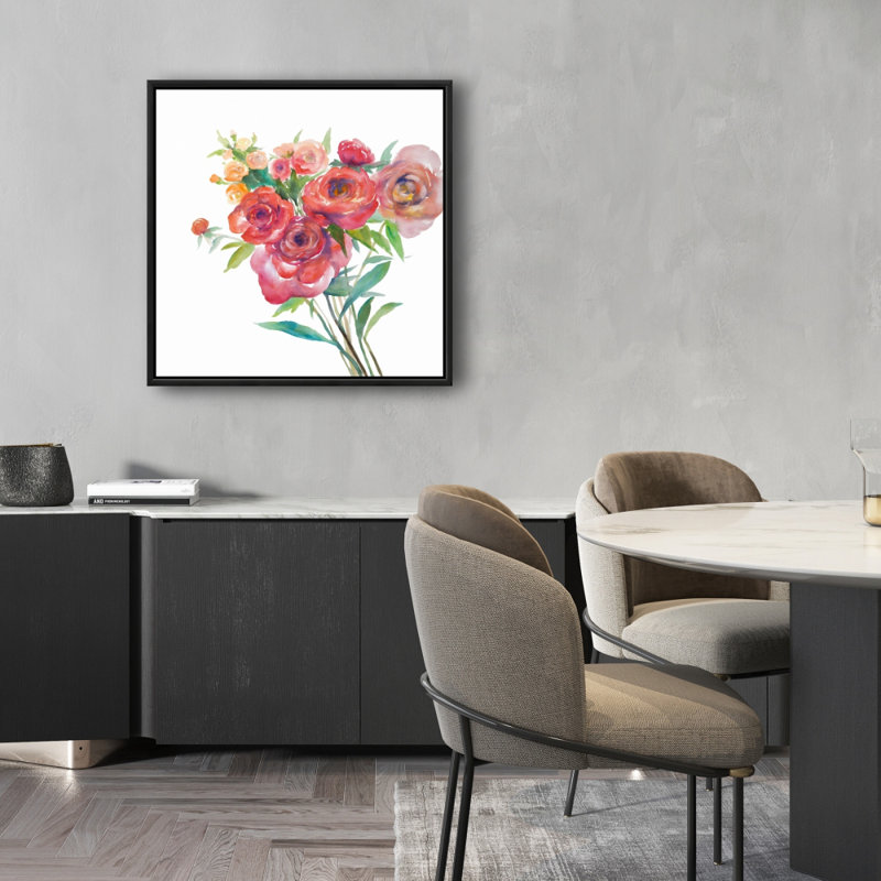 "Bouquet de fleurs à l'aquarelle"