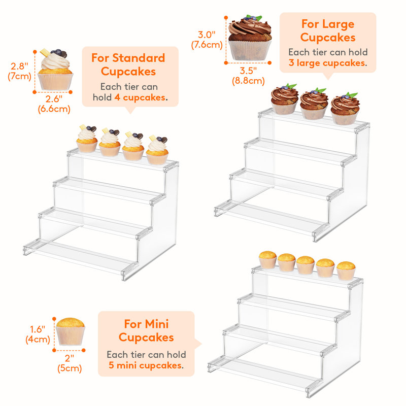 Organisateur de parfum 3 pièces, présentoir transparent 12 po, étagère de maquillage sans outil pour meuble-lavabo, comptoir de salle de bain et décoration de chambre à coucher