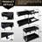 2 Hooks Black Under Sink Organizer With Double Drawer For Graceful Storage Elegant