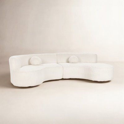 Octavia Upholstered Fabric Sectional