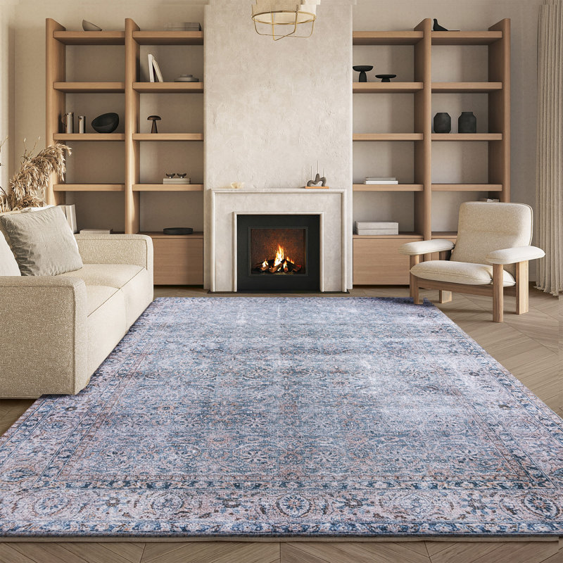 Tapis oriental lavable à la machine Kopervik Performance, Rectangle 2 pi 6 po x 4 pi