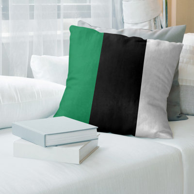 Striped Linen Throw Pillow