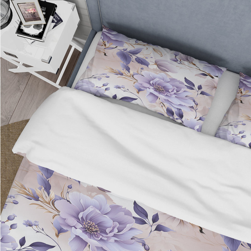 Ensemble de housse de couette Ethereal, Housse de couette pour très grand lit et 2 très