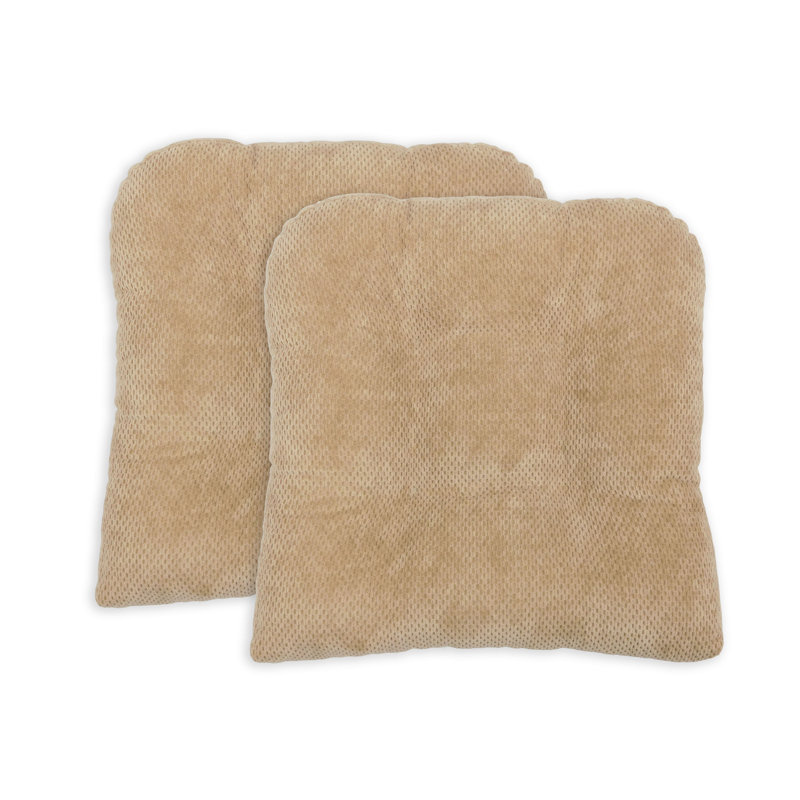 Coussin de chaise d’intérieur massif, Taupe clair