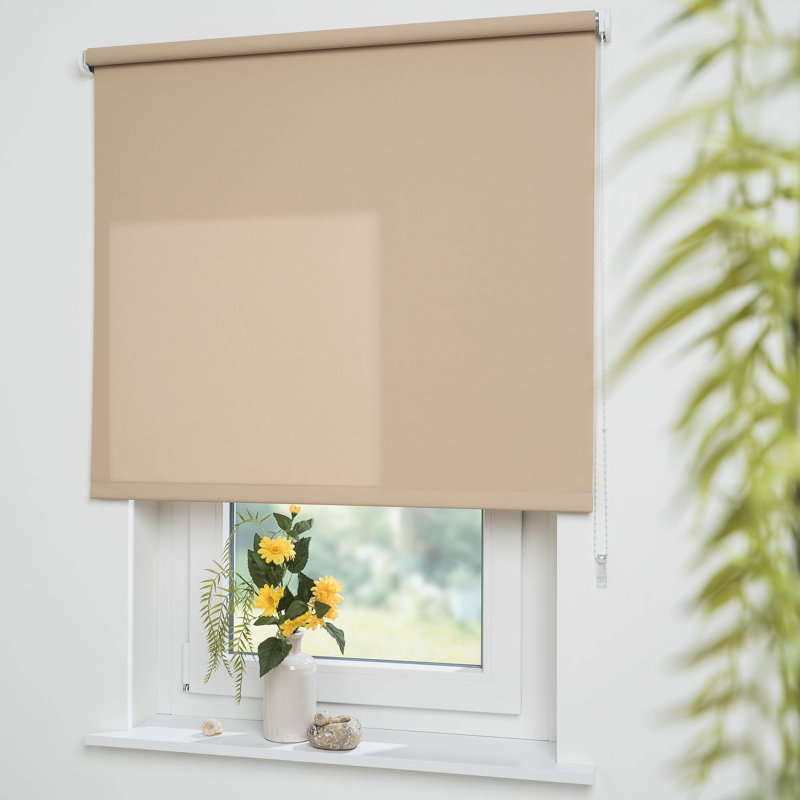 Roller shade, 82 x 180cm, Dark grey