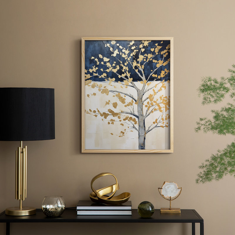 «LANDSCAPES Series CXC», reproduction encadrée - bois massif, H 30 po x l 24 po