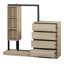Freestanding Closet System With 4 Drawers Dresser-29137923