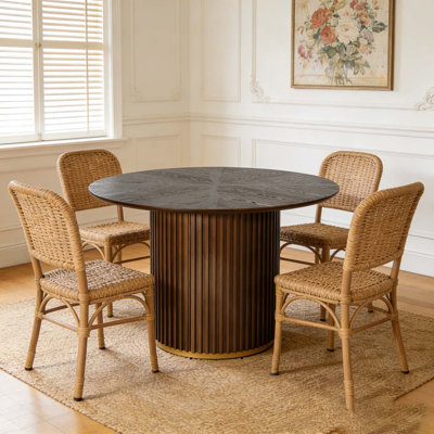 47.25" Round Pedestal Dining Table